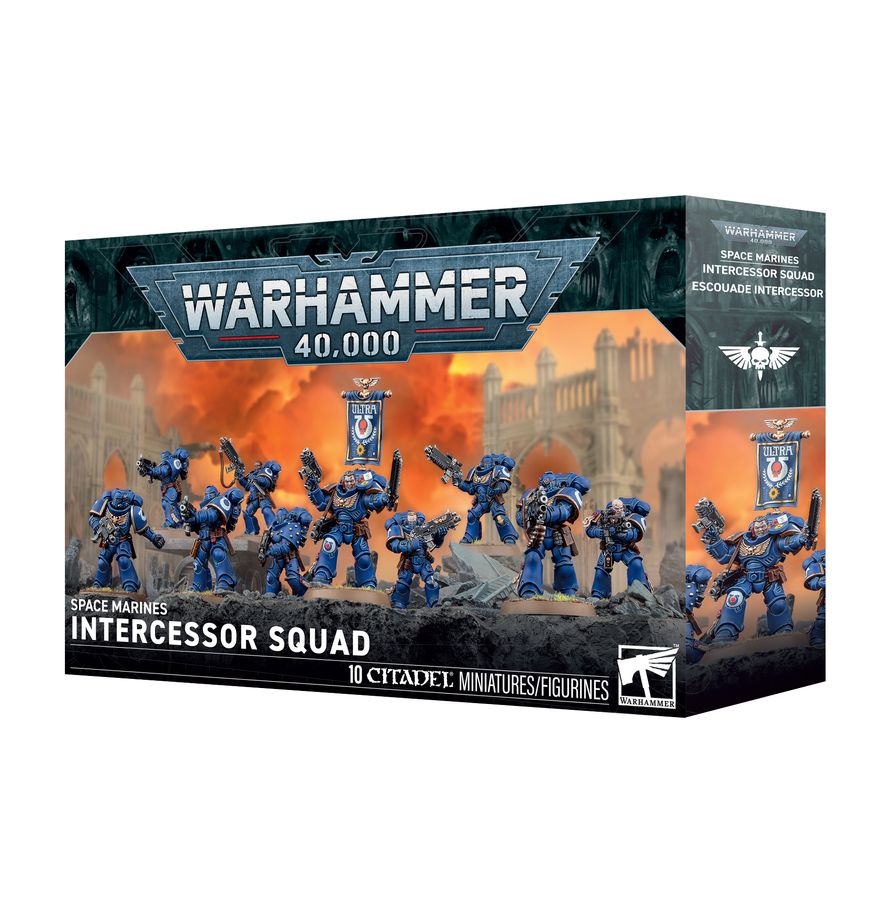 WARHAMMER 40K SPACE MARINES: INTERCESSOR SQUAD