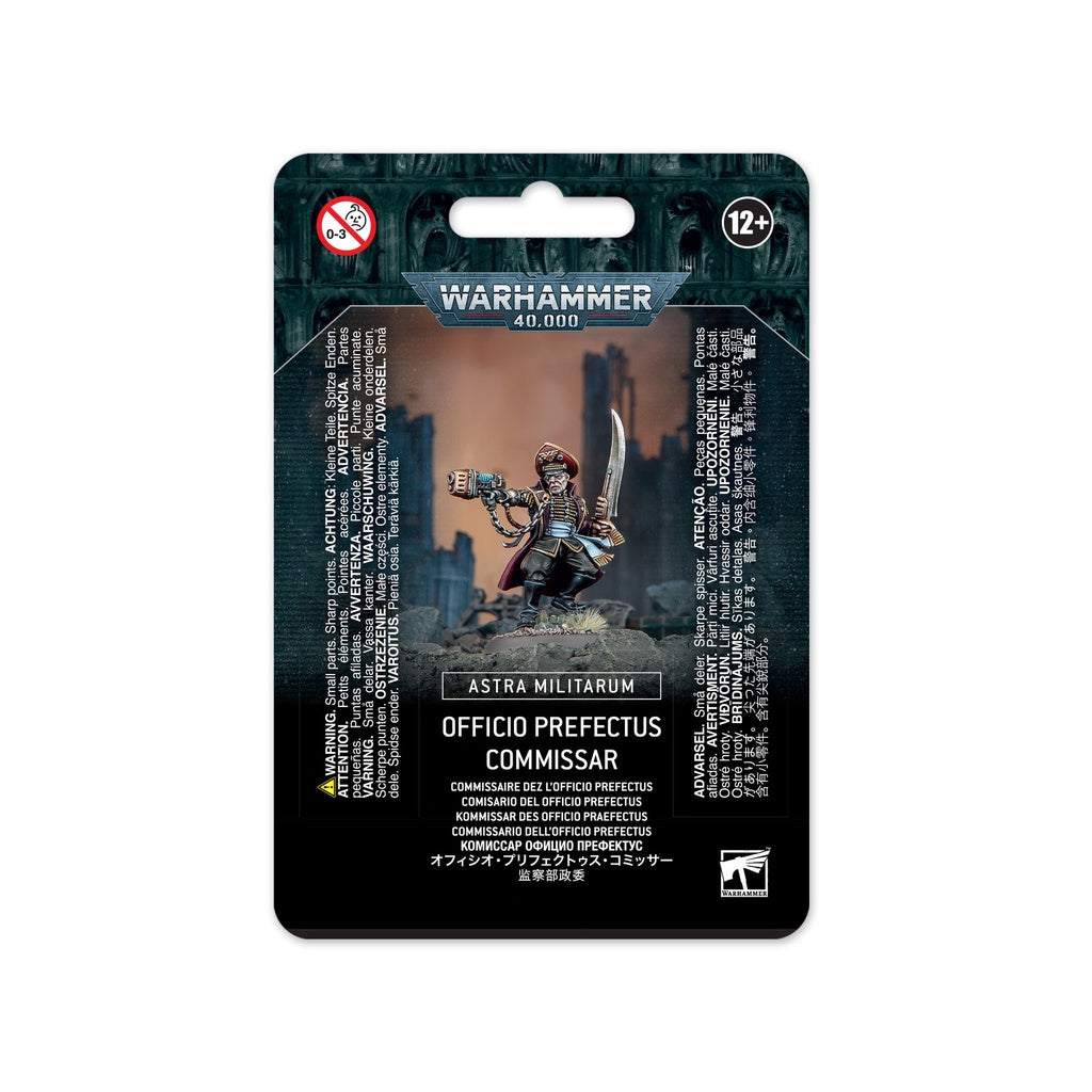 Warhammer 40K Astra Militarum Officio Prefectus Commissar
