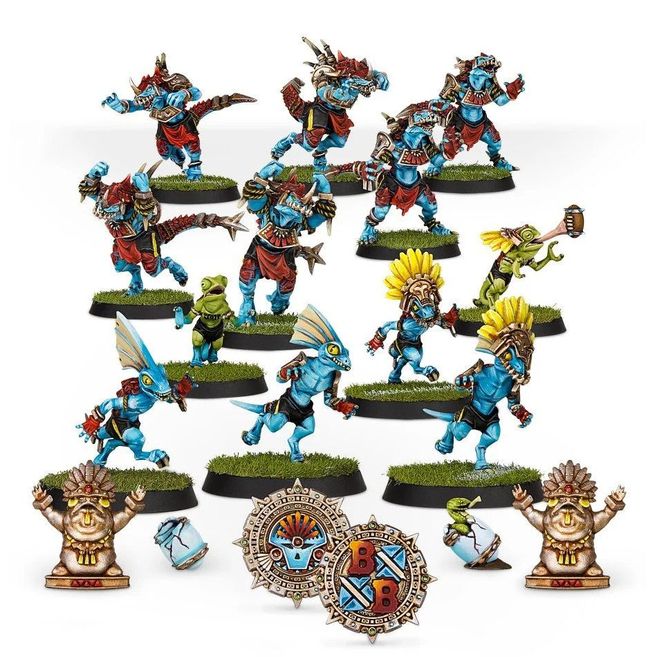 BloodBowl Gwaka'moli Crater Gators (Lizardmen Blood Bowl Team)