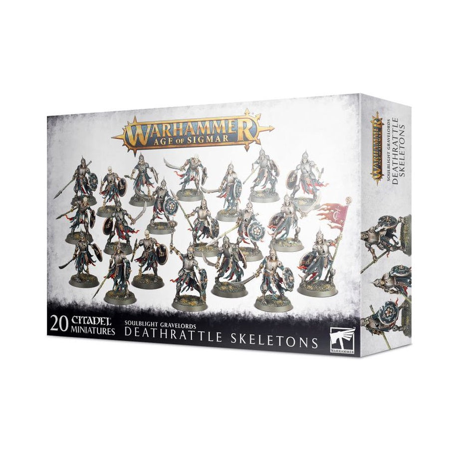 Warhammer AOS Soulblight Gravelords Deathrattle Skeletons