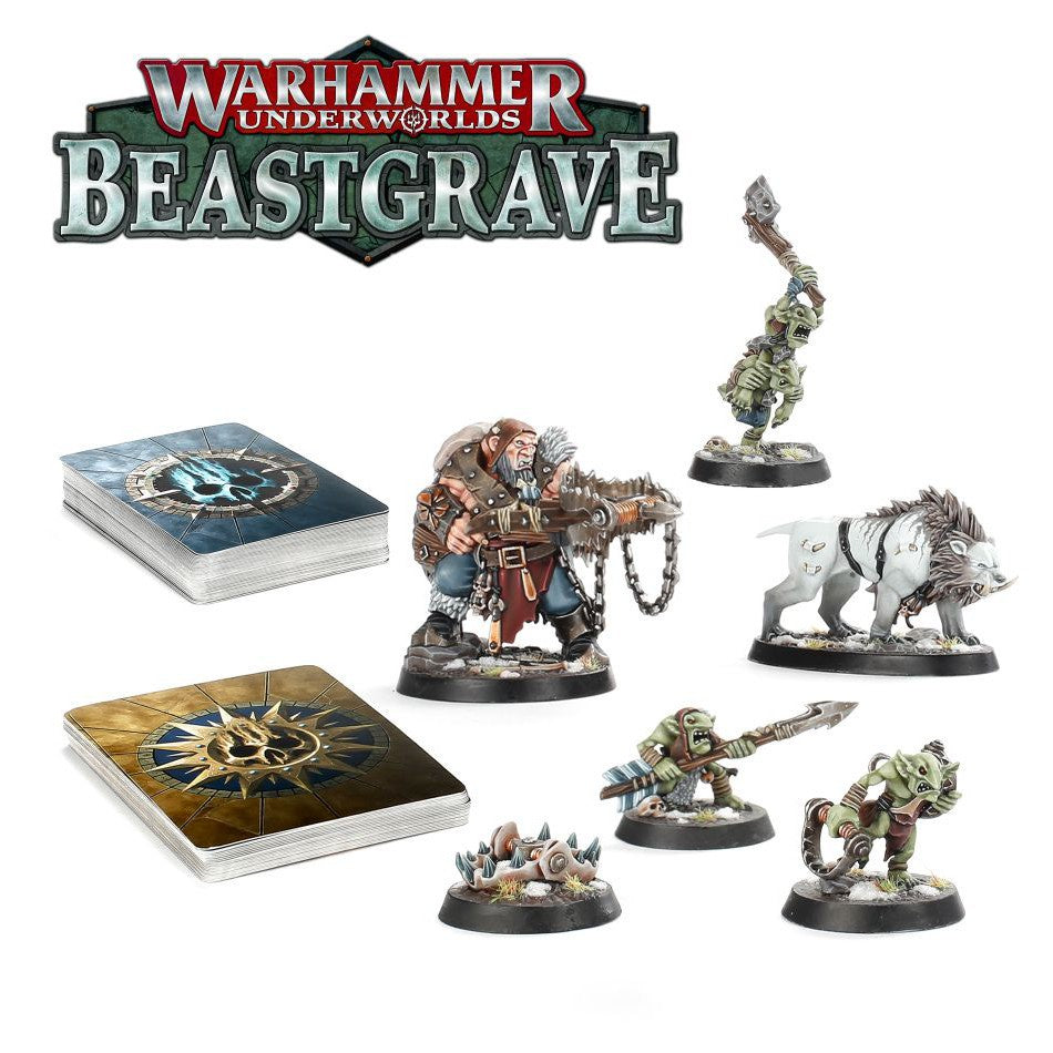 Warhammer AOS UnderWorlds BeastGrave Hrothgorn's Mantrappers