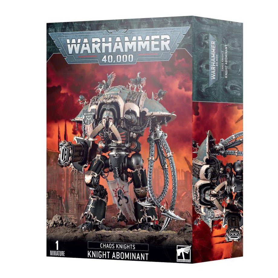 Warhammer 40k Chaos Knights: Knight Desecrator