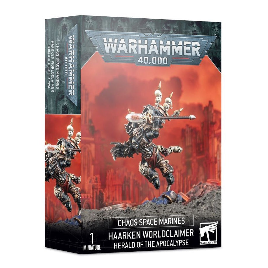 Warhammer 40K Chaos Space Marines Haarken Worldclaimer