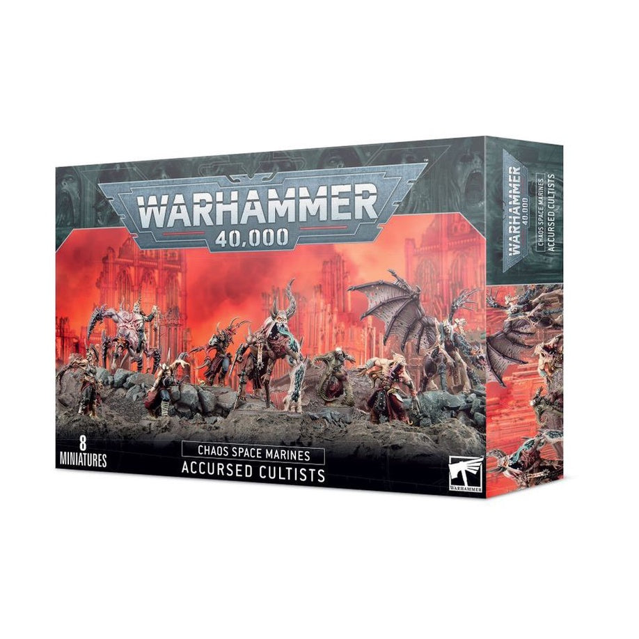 Warhammer 40k Chaos Space Marine: Accursed Cultists