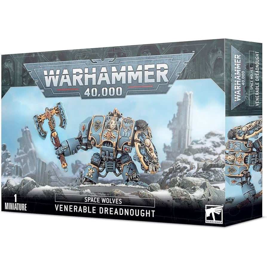Warhammer 40K Adeptus Astartes Space Wolves Venerable Dreadnought