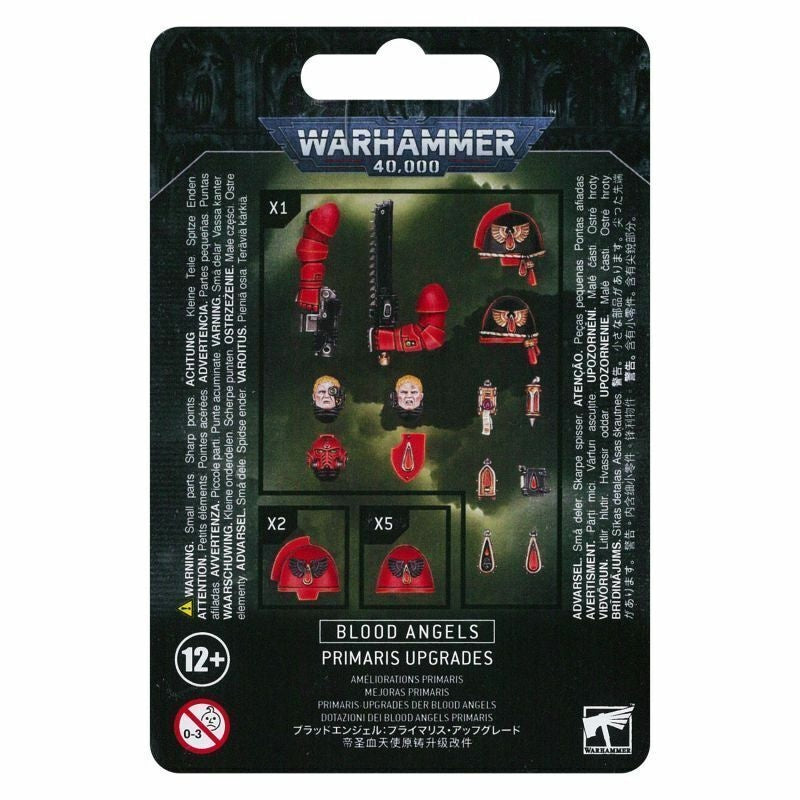 Warhammer 40K Adeptus Astartes Blood Angels Primaris Upgrades