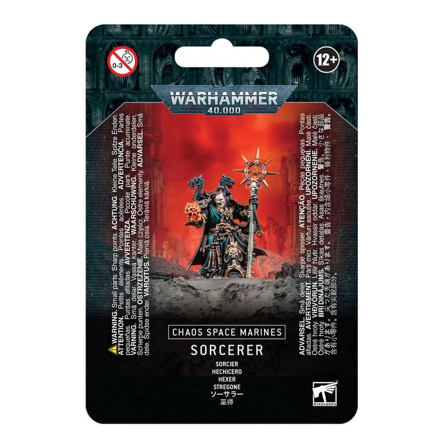 Warhammer 40K Chaos Space Marines Sorcerer