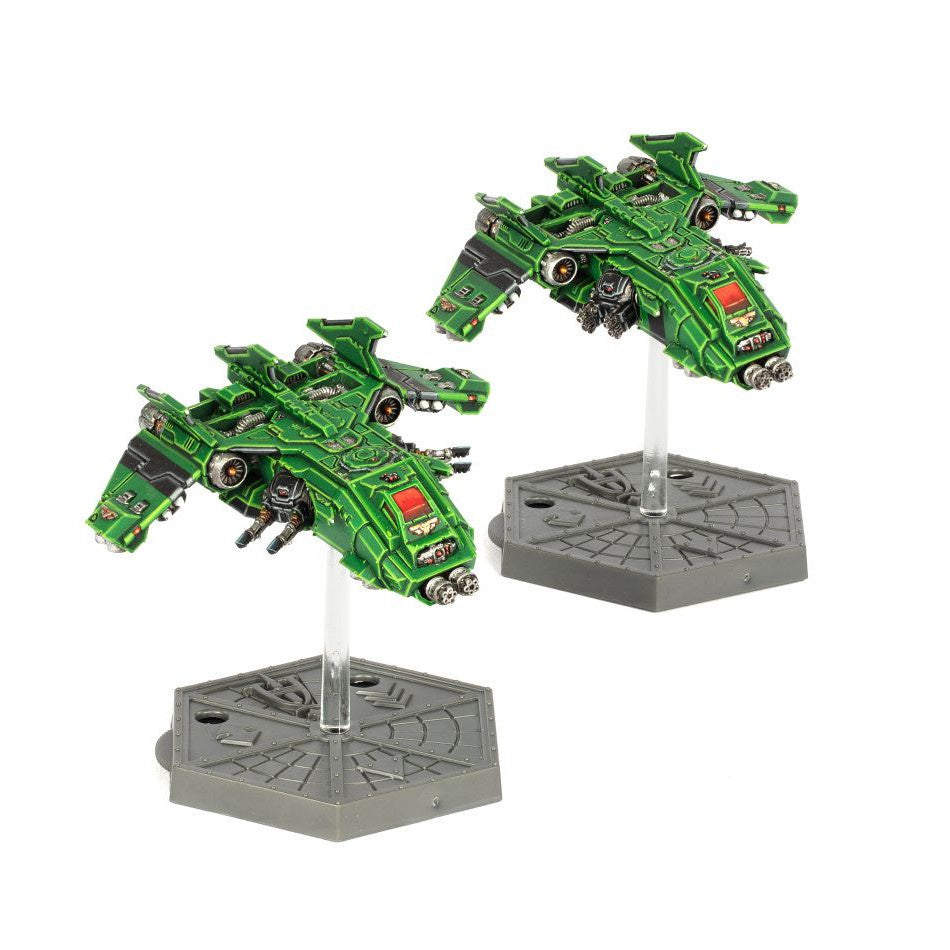 Warhammer 40K Aeronautica Imperialis Adeptus Astartes Fire Raptor Gunship Squadron