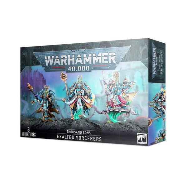 Warhammer 40K Chaos Space Marines Thousand Sons Exalted Sorcerers