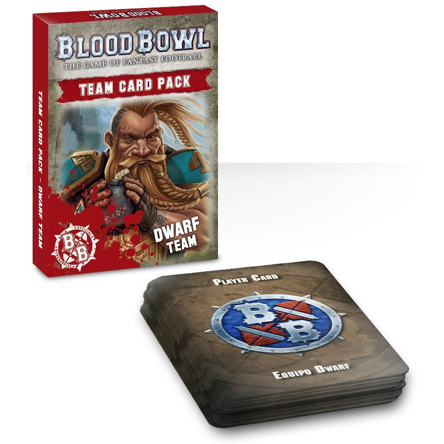 BloodBowl Team Card Pack (Dwarf Team)