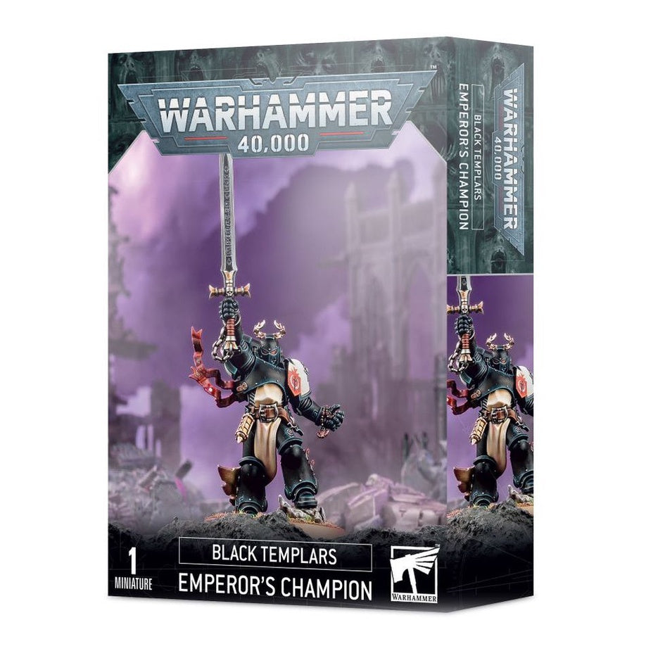 Warhammer 40K Adeptus Astartes Black Templars Emperor's Champion