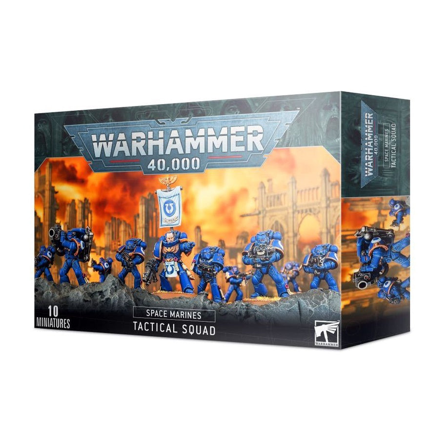 Warhammer 40K Adeptus Astartes Space Marines Tactical Squad