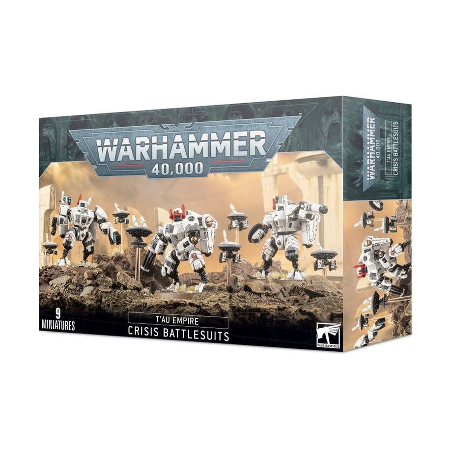 Warhammer 40K Tau Empire XV8 Crisis Battlesuits