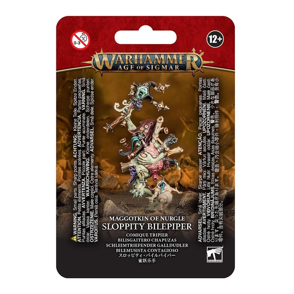 Warhammer 40K/AOS Chaos Daemons Daemons of Nurgle Sloppity Bilepiper
