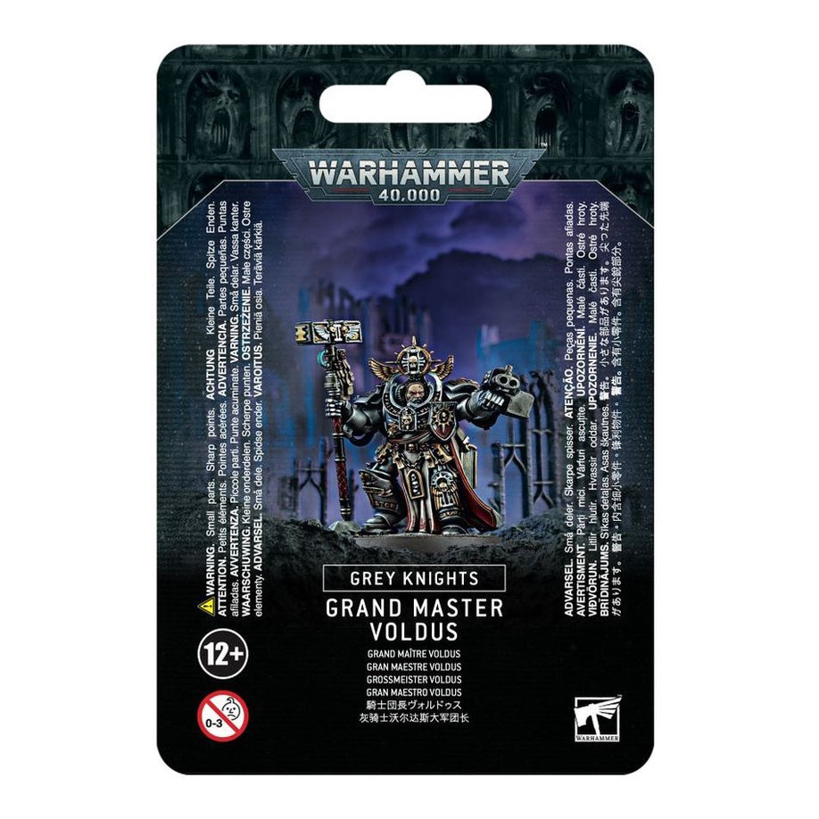Warhammer 40K Adeptus Astartes Space Marines Grey Knights Grand Master Voldus