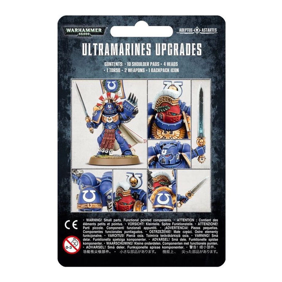 Warhammer 40K Adeptus Astartes Space Marines Ultramarine Upgrades