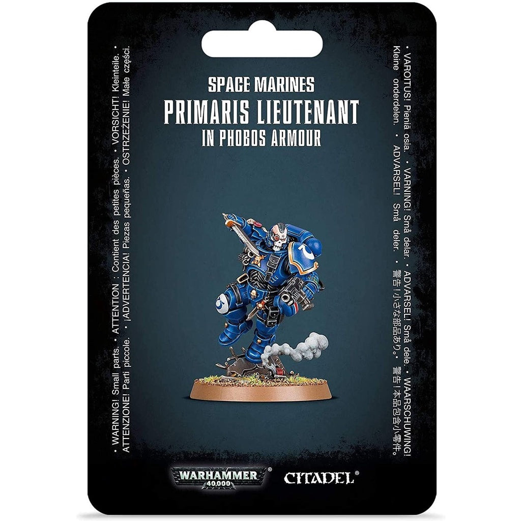 Warhammer 40K Adeptus Astartes Space Marines Primaris Lieutenant in Reiver Armour