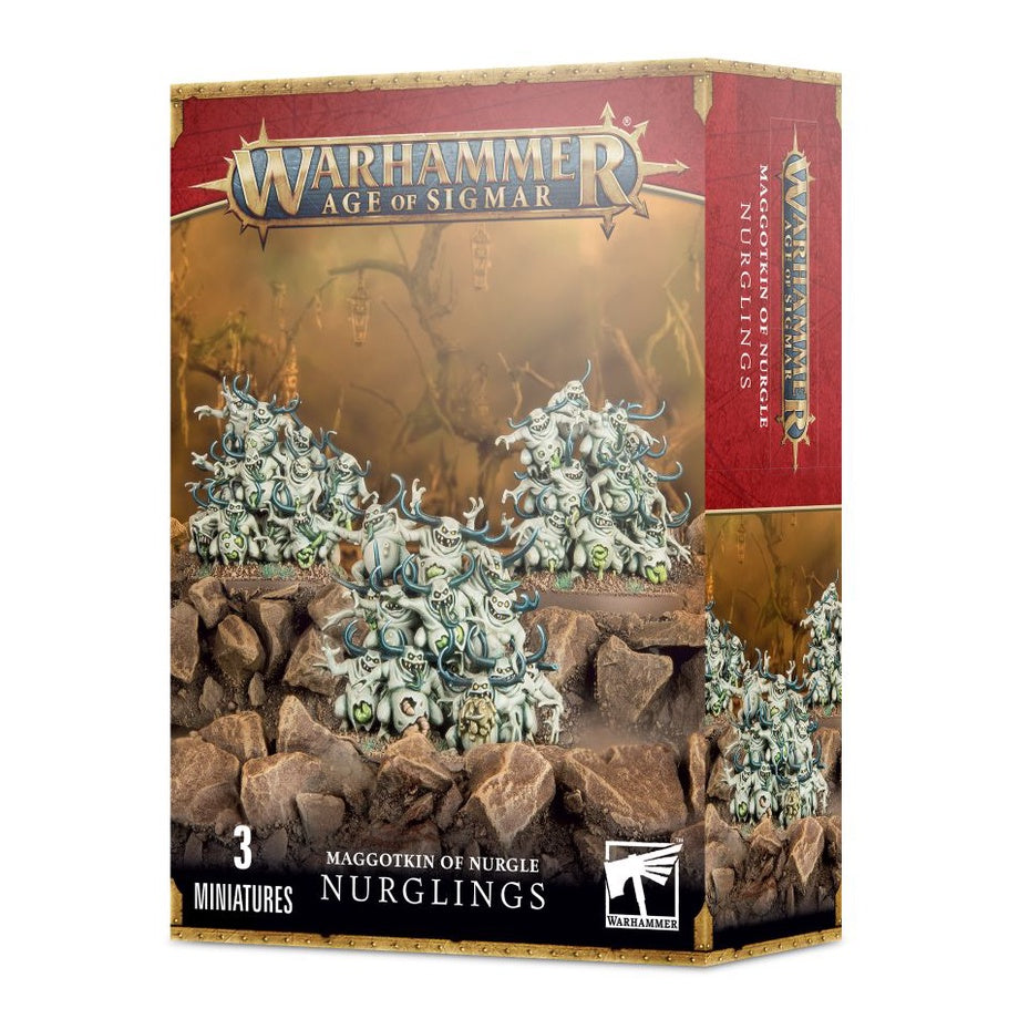 Warhammer 40K/AOS Chaos Daemons Daemons of Nurgle Nurglings