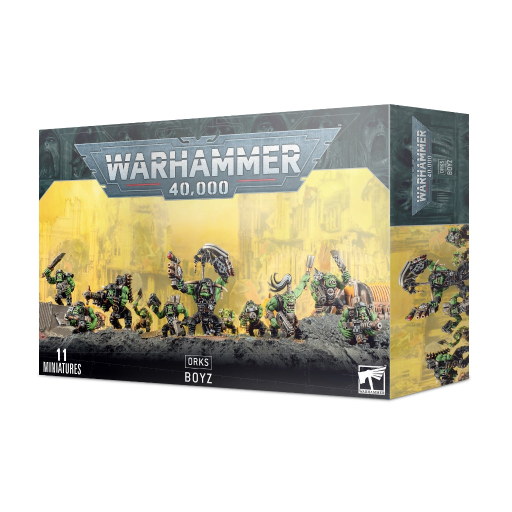 Warhammer 40K Orks Ork Boyz ( non combat patrol )
