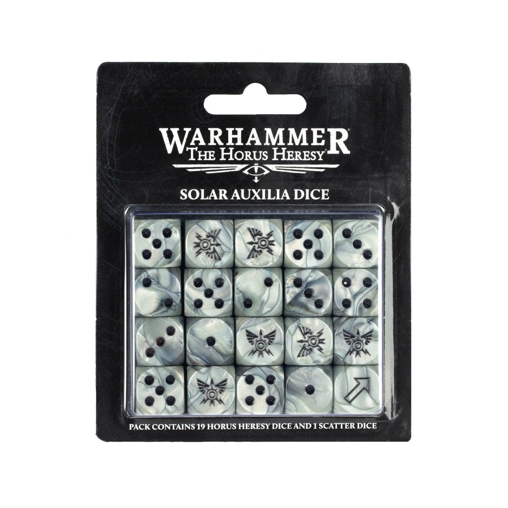 Warhammer Horus Heresy Solar Auxilia Dice