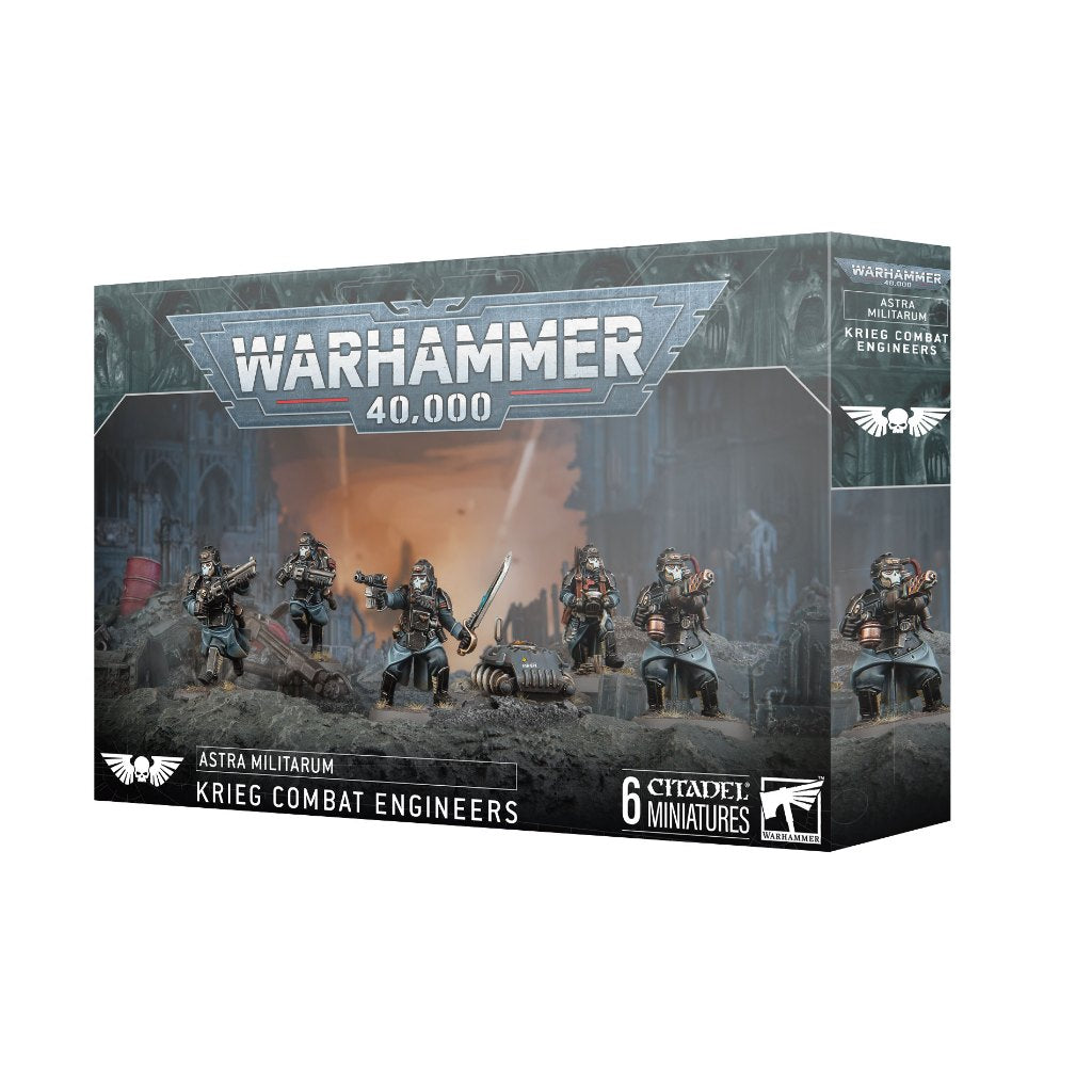 Warhammer 40k Astra Militarum: Krieg Combat Engineers