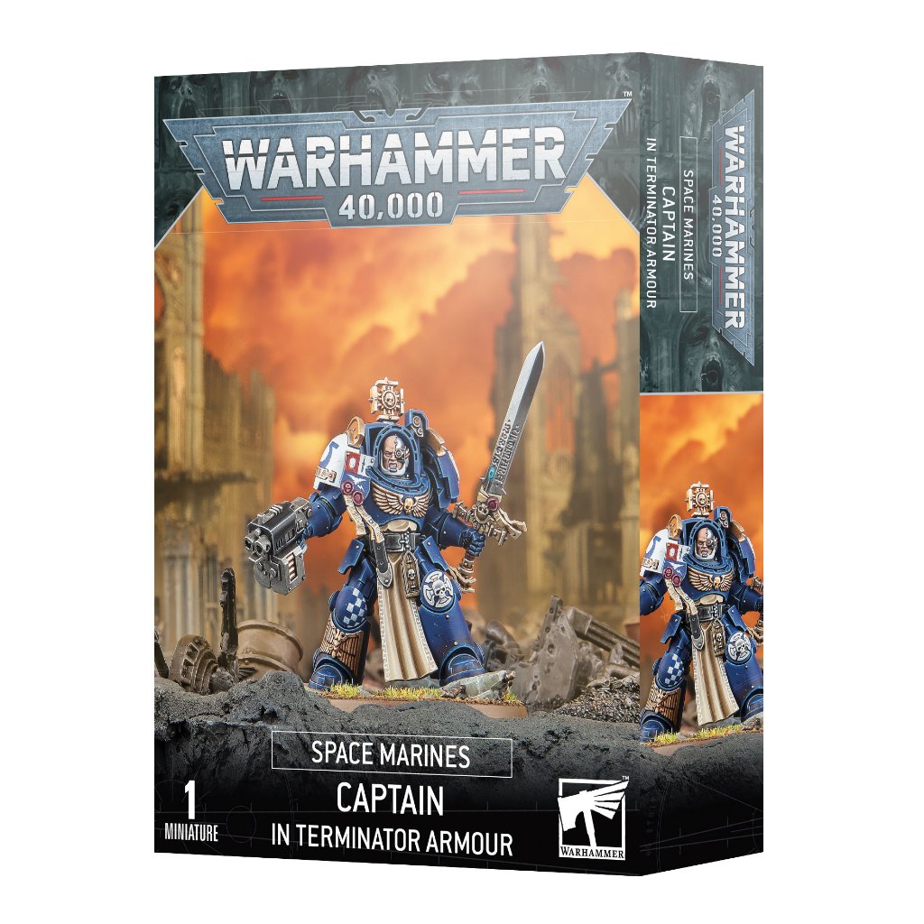 Warhammer 40k Space Marines: Captain in Terminator Armour