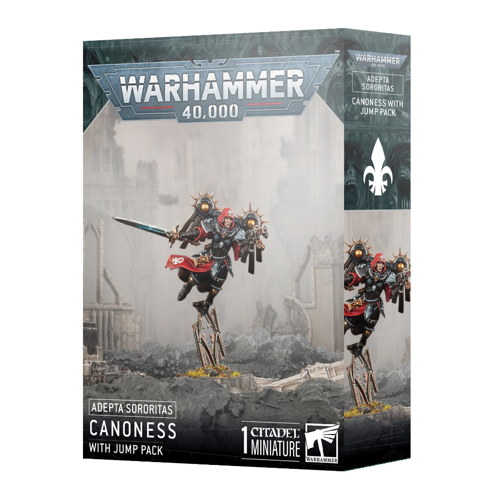 Warhammer 40000 Adepta Sororitas Canoness With Jump Pack