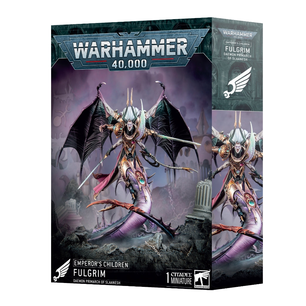 Warhammer 40k Emperor's Children: Fulgrim Daemon Primarch of Slaanesh