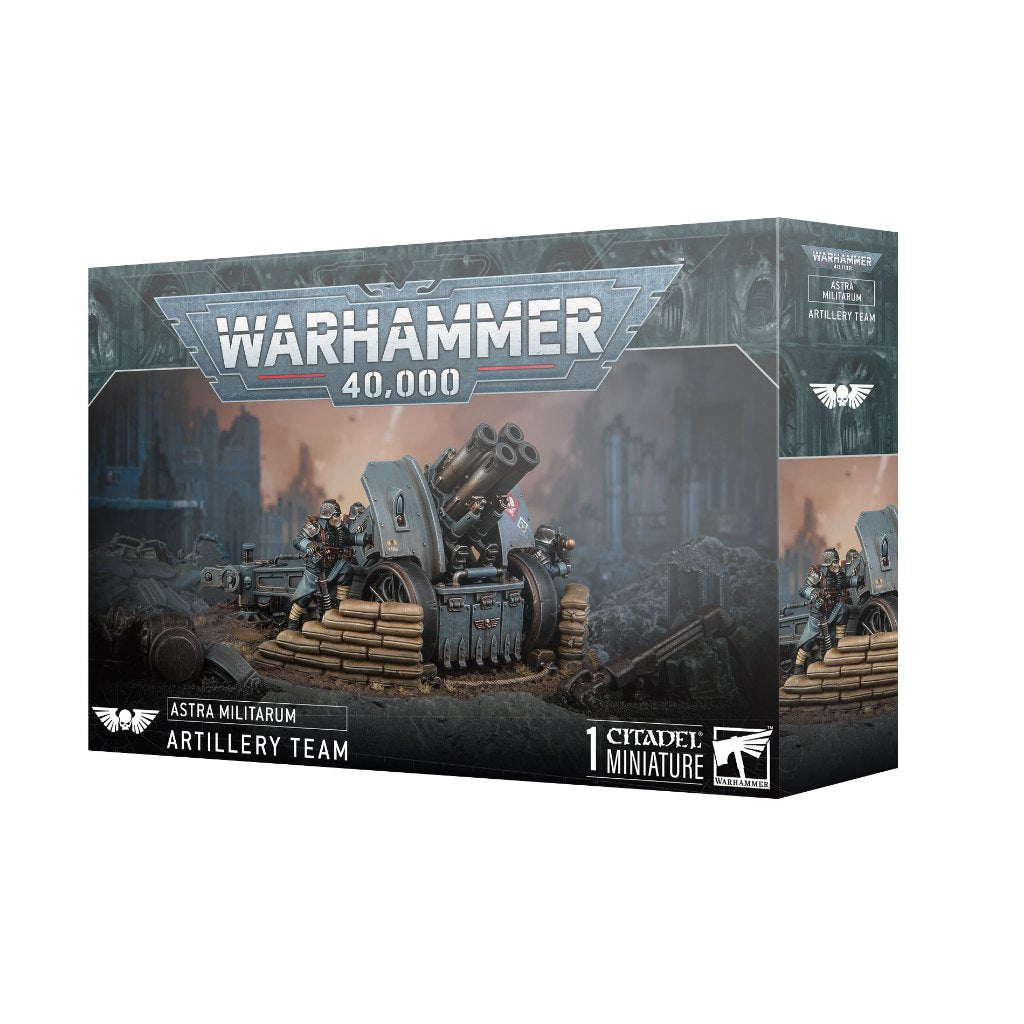 Warhammer 40k Astra Militarum: Krieg Artillery Team