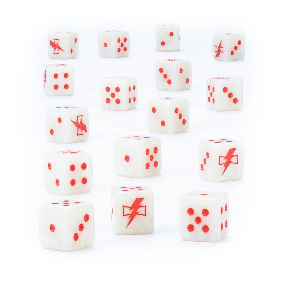 Warhammer 40k White Scars Dice Set