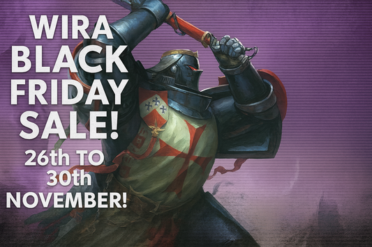 Black Friday Sale Announcement! 26th November Wednesday – 30th November Sunday