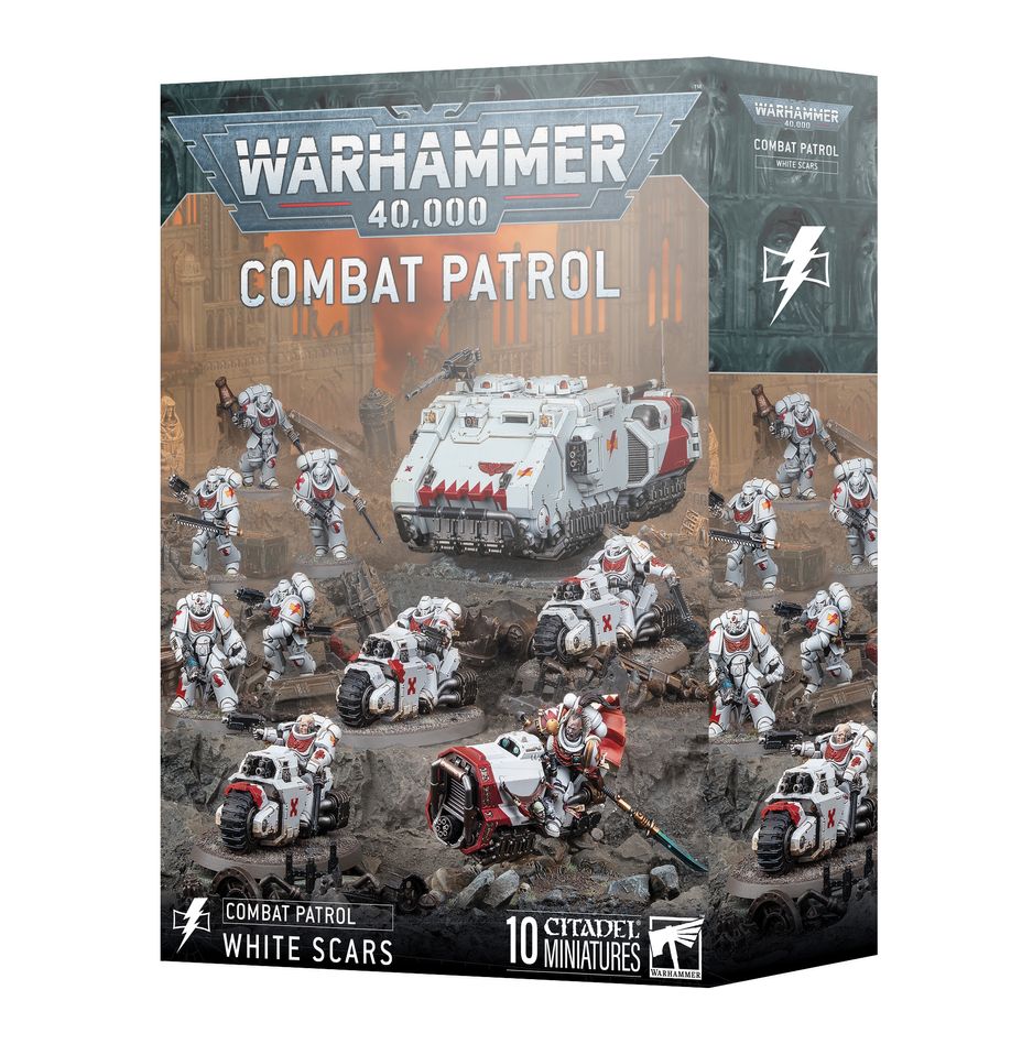 Warhammer 40K Combat Patrol Adeptus Astartes White Scars