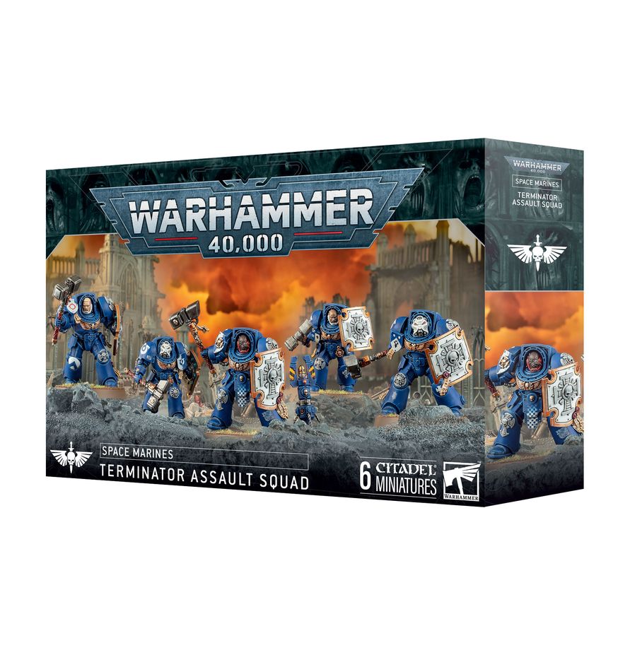 Warhammer 40K Adeptus Astartes Space Marines Terminator Assault Squad