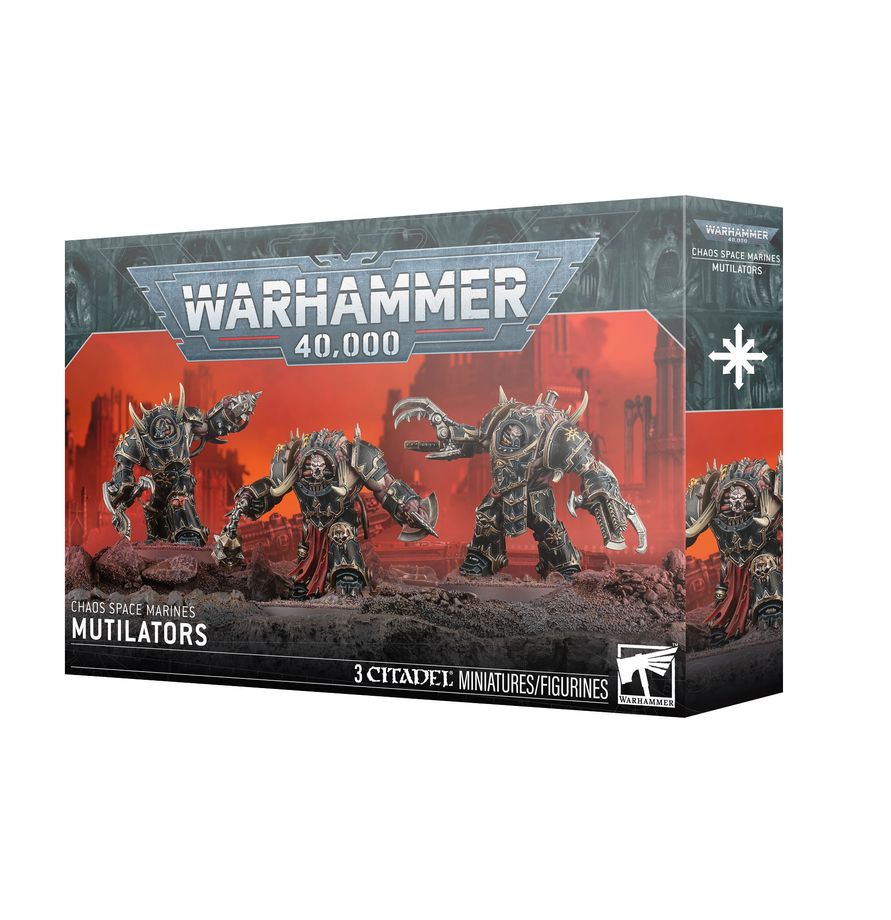 WARHAMMER 40K CHAOS SPACE MARINES: MUTILATORS