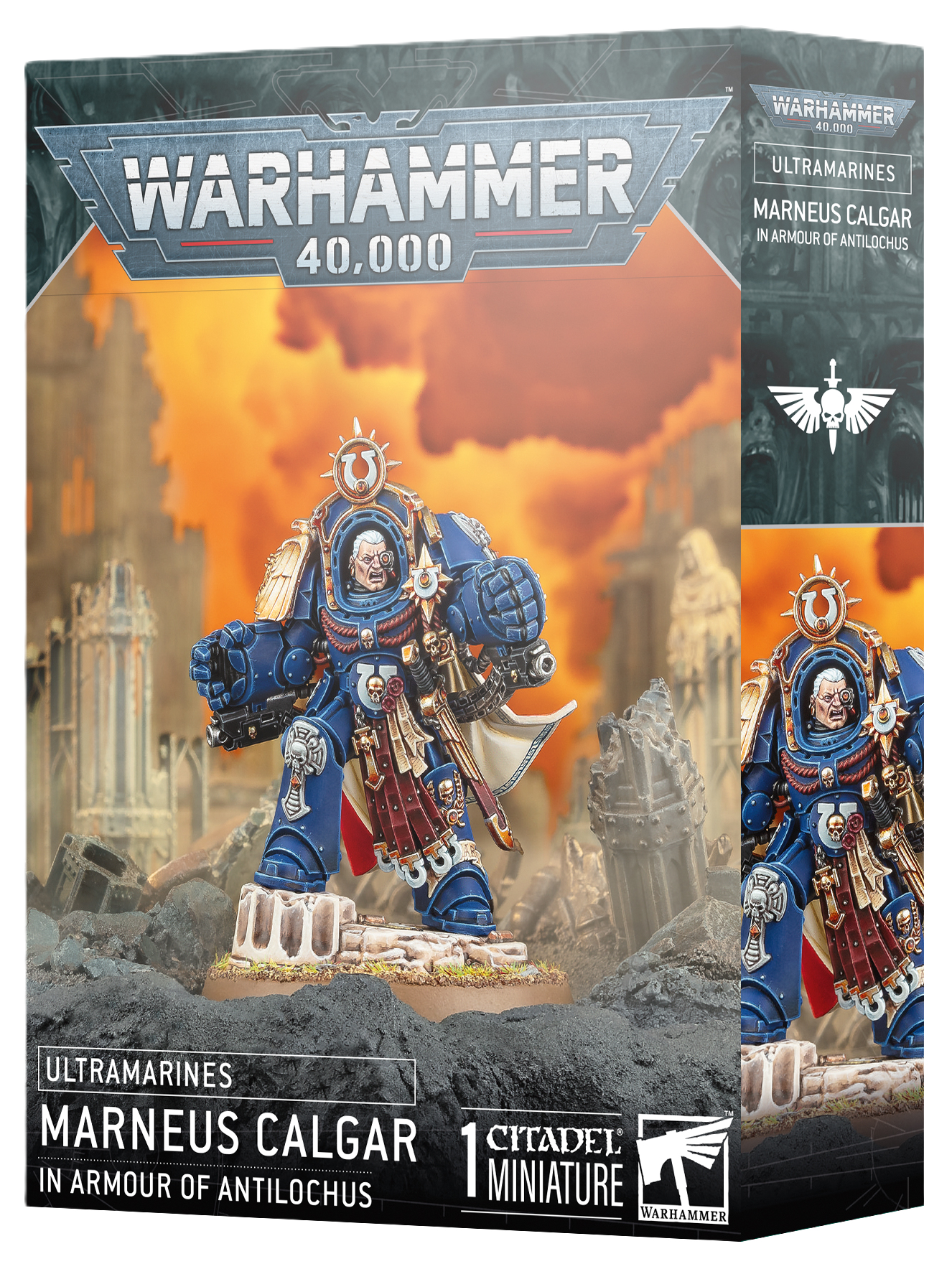 WARHAMMER 40K MARNEUS CALGAR IN ARMOUR OF ANTILOCHUS