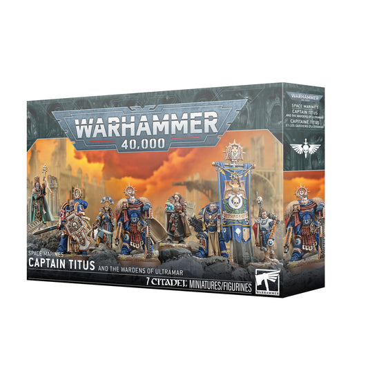 Warhammer 40k CAPTAIN TITUS & THE WARDENS OF ULTRAMAR