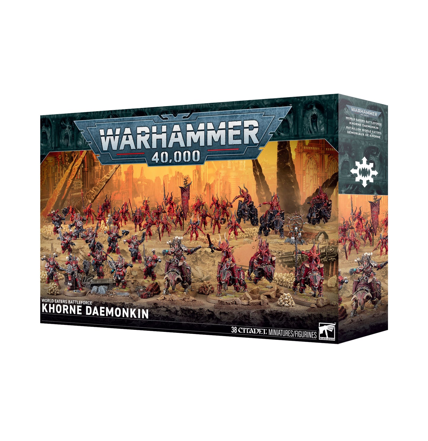 Warhammer 40k WORLD EATERS BATTLEFORCE : KHORNE DAEMONKIN