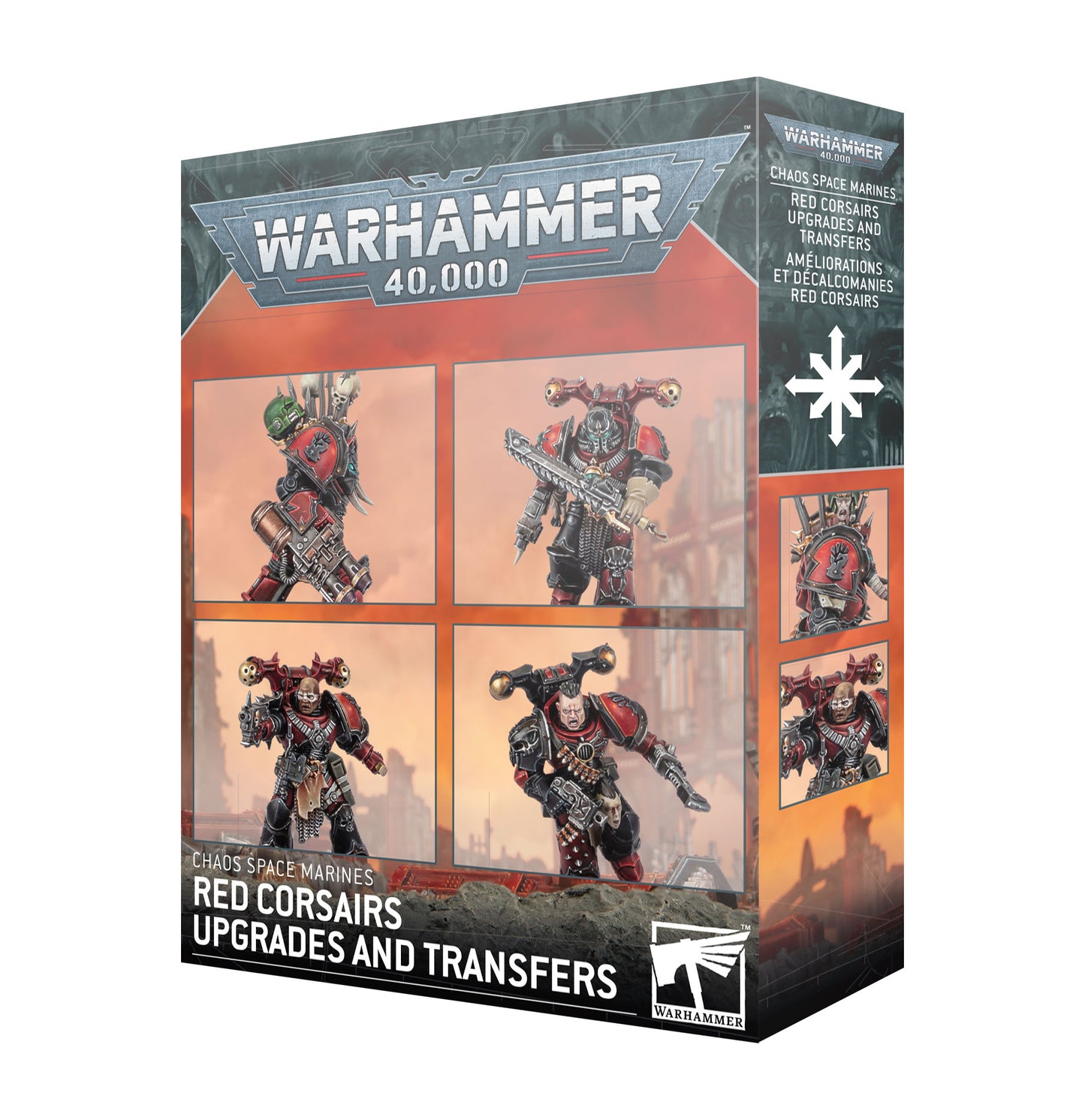 WARHAMMER 40K CHAOS SPACE MARINES: RED CORSAIRS UPGRADES & TRANSFERS