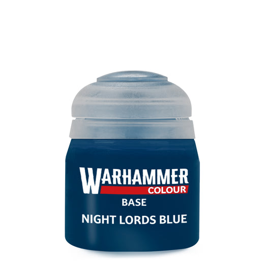Games Workshop Citadel Base Night Lords Blue