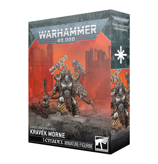 WARHAMMER 40K CHAOS SPACE MARINES: KRAVEK MORNE