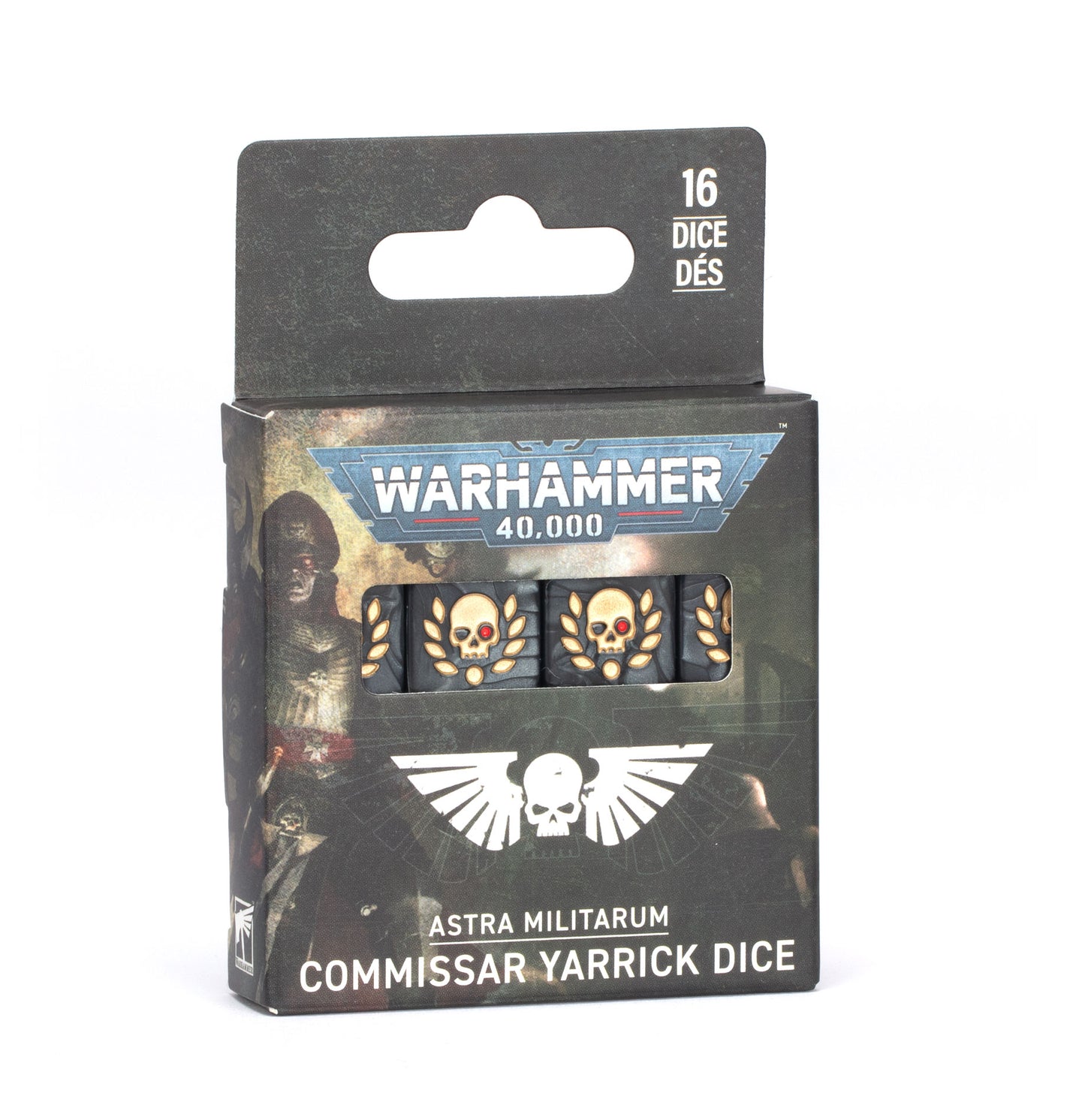 Warhammer 40k ASTRA MILITARUM: COMMISSAR YARRICK DICE