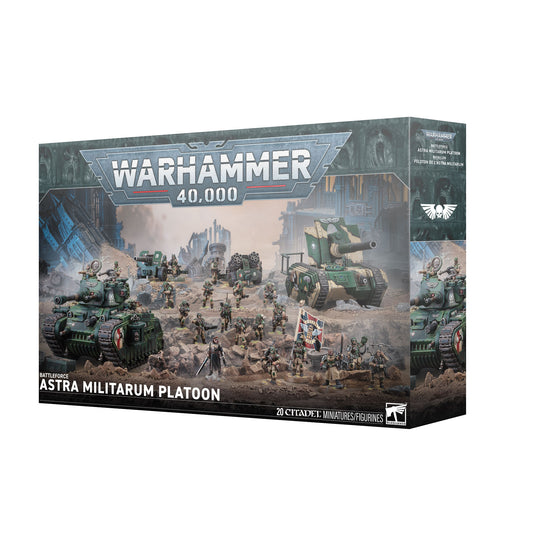 Warhammer 40k BATTLEFORCE: ASTRA MILITARUM PLATOON