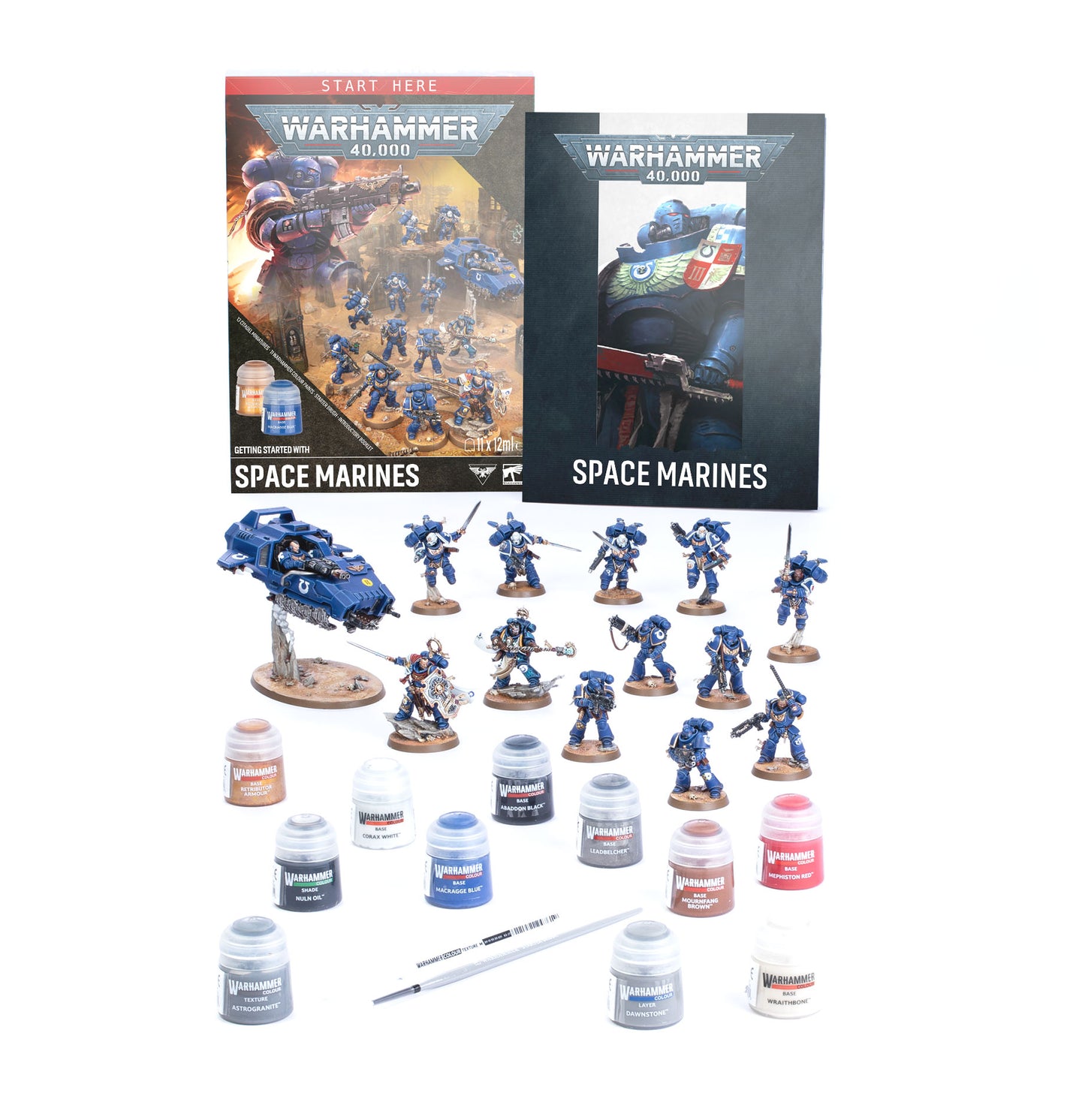 WARHAMMER 40K GETTING STARTED WITH SPACE MARINES (ENG)