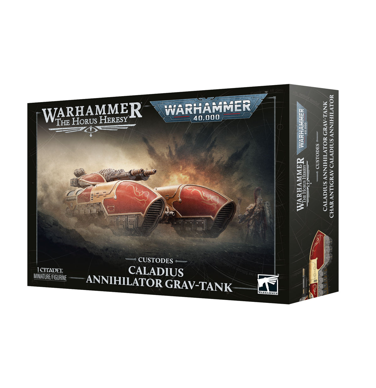 WARHAMMER 4OK CUSTODES: CALADIUS ANNIHILATOR GRAV-TANK