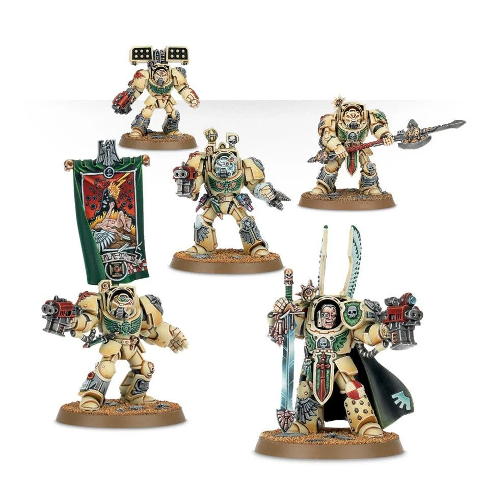 Warhammer 40K Adeptus Astartes Dark Angels Deathwing Command Squad