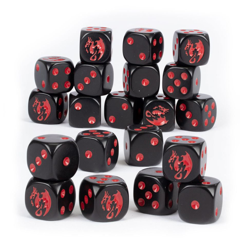 Warhammer AOS Soulblight Gravelords Dice Set