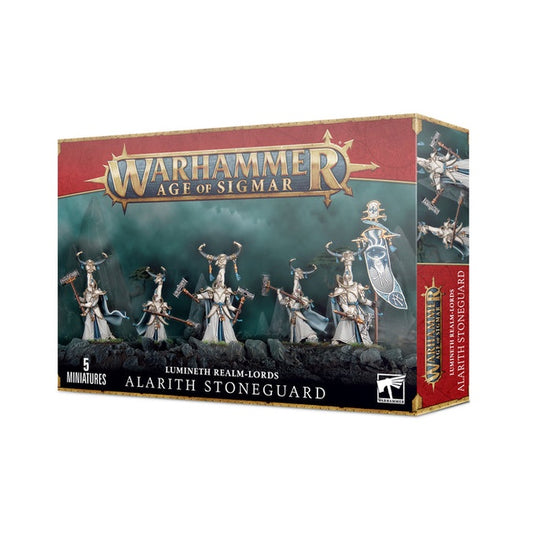 Warhammer AOS Lumineth Realm-Lords Alarith Stoneguard