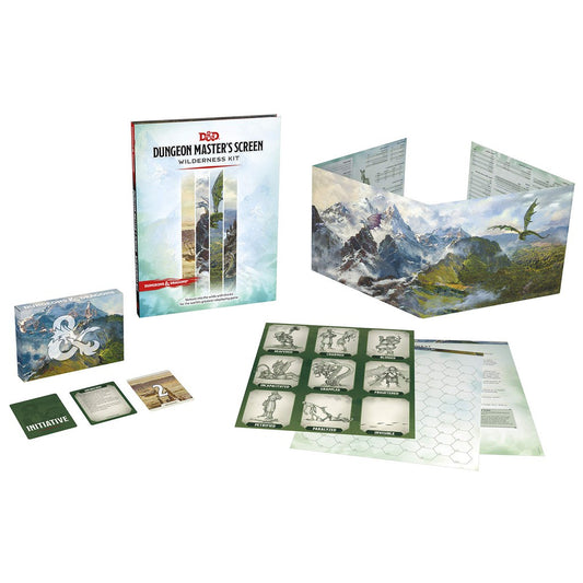 D&D Dungeon Master's Screen Wilderness Kit