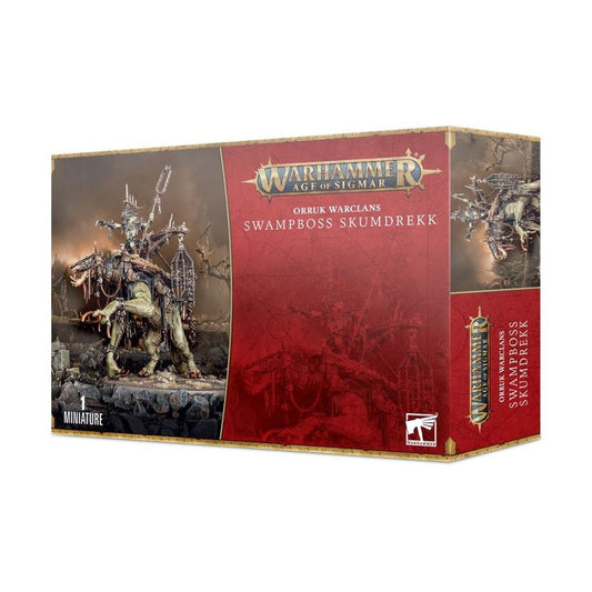Warhammer AOS Orruk Warclans Swampboss Skundrekk