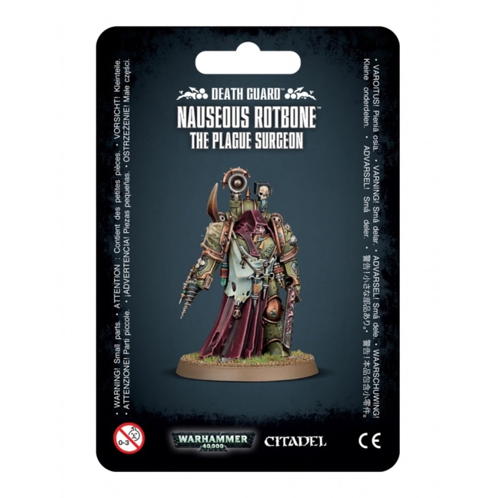 Warhammer 40K Chaos Space Marine Death Guard Nauseous Rotbone